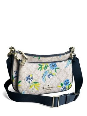 🆕 Kate Spade Duet Spade Flower Floral Crossbody